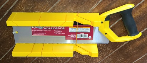 Miter box with 1 - 12",